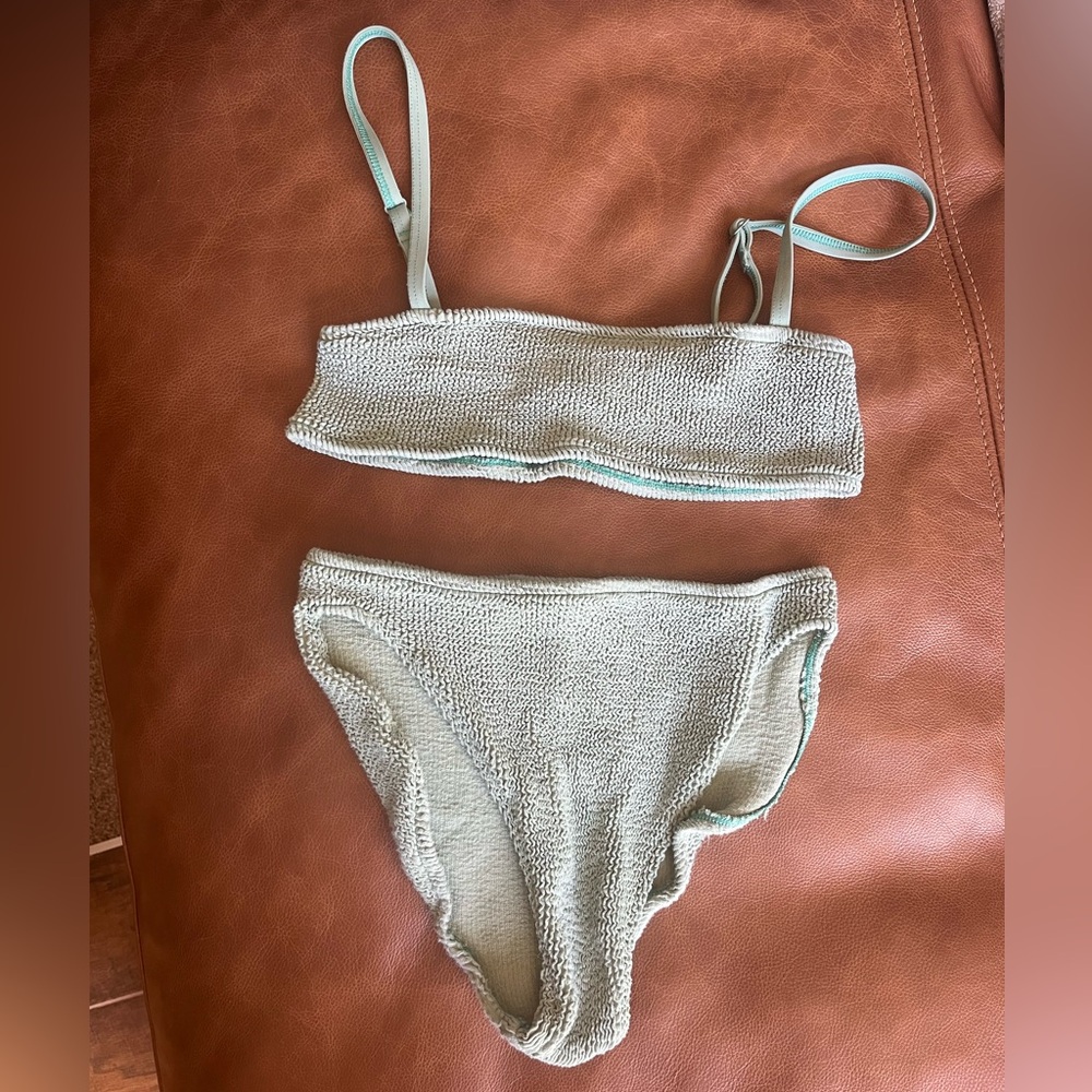 Youswim Poise Standard Waist Two-Piece Swimsuit in Sage / Stretch 1